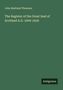John Maitland Thomson: The Register of the Great Seal of Scotland A.D. 1609-1620, Buch