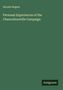 Grüner Hintergrund, oben: "Horatio Rogers", Mitte: "Personal Experiences of the Chancellorsville Campaign", unten: "Antigonos".
