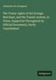 Titel: The Treaty-rights of the Foreign Merchant, and the Transit-system, in China. Autor: Johannes von Gumpach. Unten: Antigonos. Hintergrund dunkelgrün.