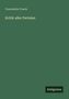 Constantin Frantz: Kritik aller Parteien, Buch