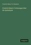 Grüner Hintergrund mit weißem Text: "Friedrich Bleek, Th. Hossbach: Friedrich Bleek's Vorlesungen über die Apokalypse". Unten "Antigonos".