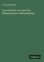 Text: "Julius Rodenberg, Tag und Nacht in London Ein Skizzenbuch zur Weltausstellung." Im Hintergrund einfarbig grün.