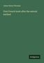 James Henry Worman: First French book after the natural method, Buch