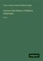 Victor Cousin: Cousin, V: Course of the History of Modern Philosophy, Buch
