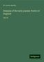 W. Carew Hazlitt: Hazlitt, W: Remains of the early popular Poetry of England, Buch