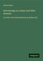 Paxton Hood: Hood, P: Dark Sayings on a Harp; And Other Sermons, Buch
