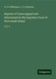 W. H. Wilkinson: Reports of Cases argued and determined in the Supreme Court of New South Wales, Buch