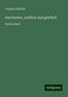 Johann Scheible: Scheible, J: Kloster, weltlich und geistlich, Buch