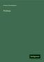 Franz Trautmann: Proteus, Buch
