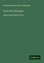Heinrich Wackenroder: Wackenroder, H: Archiv der Pharmazie, Buch
