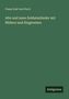 Franz Graf Von Pocci: Alte und neue Soldatenlieder mit Bildern und Singweisen, Buch