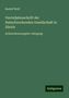 Rudolf Wolf: Vierteljahrsschrift der Naturforschenden Gesellschaft in Zürich, Buch