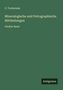 G. Tschermak: Mineralogische und Petrographische Mittheilungen, Buch