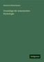 Heinrich Hübschmann: Grundzüge der armenischen Etymologie, Buch