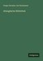 Gregor Sarrazin: Altenglische Bibliothek, Buch