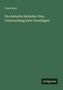 Franz Kern: Die deutsche Satzlehre: Eine Untersuchung ihrer Grundlagen, Buch