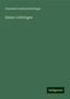 Christlieb Gotthold Hottinger: Elsass-Lothringen, Buch