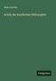 Kuno Fischer: Kritik der kantischen Philosophie, Buch