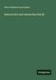 Otto Friedrich Von Gierke: Naturrecht und deutsches Recht, Buch