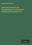 Hanns Bruno Geinitz: Ueber neue Funde in den Phosphatlagern von Helmstedt, Büddenstedt und Schleweke, Buch