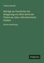 Johann Newald: Beiträge zur Geschichte der Belagerung von Wien durch die Türken im Jahre 1683 historische Studien, Buch