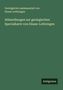 Geologische Landesanstalt von Elsass-Lothringen: Abhandlungen zur geologischen Specialkarte von Elsass-Lothringen, Buch