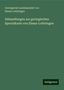 Geologische Landesanstalt von Elsass-Lothringen: Elsass-Lothringen, G: Abhandlungen zur geologischen Specialk, Buch