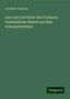 Friedrich Friedrich: Friedrich, F: Lust und Leid hinter den Coulissen; humoristis, Buch