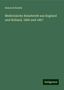 Heinrich Rohlfs: Medicinische Reisebriefe aus England und Holland, 1866 und 1867, Buch