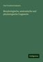 Paul Friedrich Reinsch: Morphologische, anatomische und physiologische Fragmente, Buch