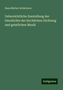 Hans Michel Schletterer: Schletterer, H: Uebersichtliche Darstellung der Geschichte d, Buch
