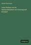 Florian Kratschmer: Ueber Reflexe von der Nasenschleimhaut auf Athmung und Kreislauf, Buch