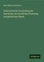 Hans Michel Schletterer: Uebersichtliche Darstellung der Geschichte der kirchlichen Dichtung und geistlichen Musik, Buch