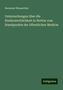 Hermann Wasserfuhr: Untersuchungen über die Kindersterblichkeit in Stettin vom Standpunkte der öffentlichen Medicin, Buch