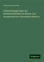 Hermann Wasserfuhr: Wasserfuhr, H: Untersuchungen über die Kindersterblichkeit i, Buch