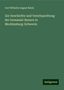 Carl Wilhelm August Balck: Zur Geschichte und Vererbpachtung der Domanial-Bauern in Mecklenburg-Schwerin, Buch
