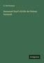 G. Hartenstein: Immanuel Kant's Kritik der Reinen Vernunft, Buch