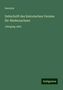 Anonym: Anonym: Zeitschrift des historischen Vereins für Niedersachs, Buch