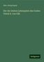 Alex. Georg Supan: Supan, A: Die vier letzten Lebensjahre des Grafen Ulrich II., Buch