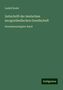 Ludolf Krehl: Krehl, L: Zeitschrift der deutschen morgenländischen Gesells, Buch