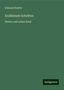 Edmund Hoefer: Hoefer, E: Erzählende Schriften, Buch
