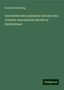 Roderich Stintzing: Stintzing, R: Geschichte der populären Literatur des römisch, Buch