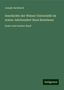 Joseph Aschbach: Aschbach, J: Geschichte der Wiener Universität im ersten Jah, Buch