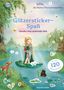 Stefanie Dahle: Lilia, die kleine Elbenprinzessin. Glitzersticker-Spaß. Gestalte Lilias zauberhafte Welt, Buch