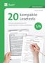 Anne Scheller: 20 kompakte Lesetests für Klasse 5-6, Buch
