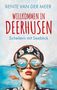 Titel: "Willkommen in Deerhusen" mit Untertitel "Scheitern mit Seeblick". Illustration: Frau mit Taucherbrille, bunte Fische um sie herum.