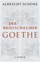 Albrecht Schöne: Der Briefschreiber Goethe, Buch