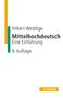 Hilkert Weddige: Mittelhochdeutsch, Buch