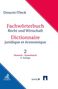 Michel Doucet: Fachwörterbuch Recht und Wirtschaft Band 2: Deutsch-Französisch, Buch