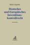 Deutsches und Europäisches Investitionskontrollrecht, Buch